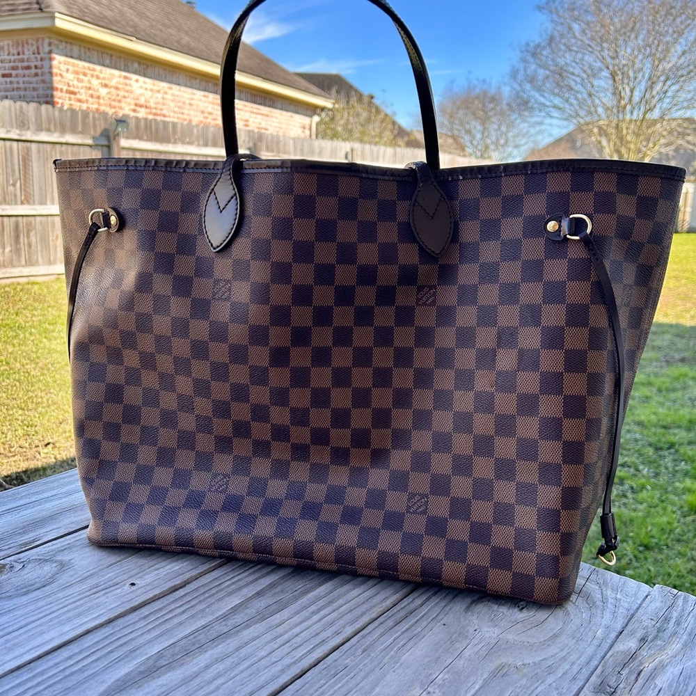 Authentic Louis Vuitton Neverfull GM Damier Ebene